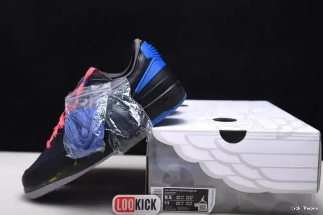 Kick Theory 2 Retro Blue DJ4375-004 Jordan Black SP Off-White Low 0608